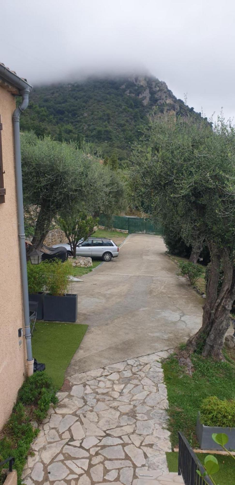 "Aux Balcons Du Riou" Avec Vue Mer 180 Degres Vence Exterior foto